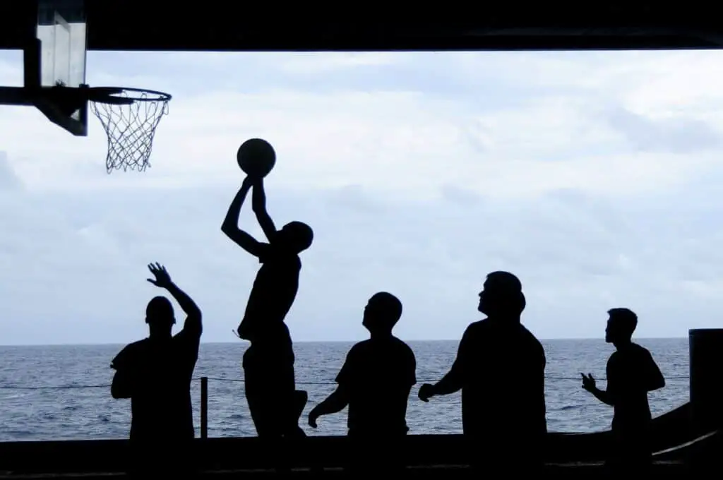 Basketball Court Throw